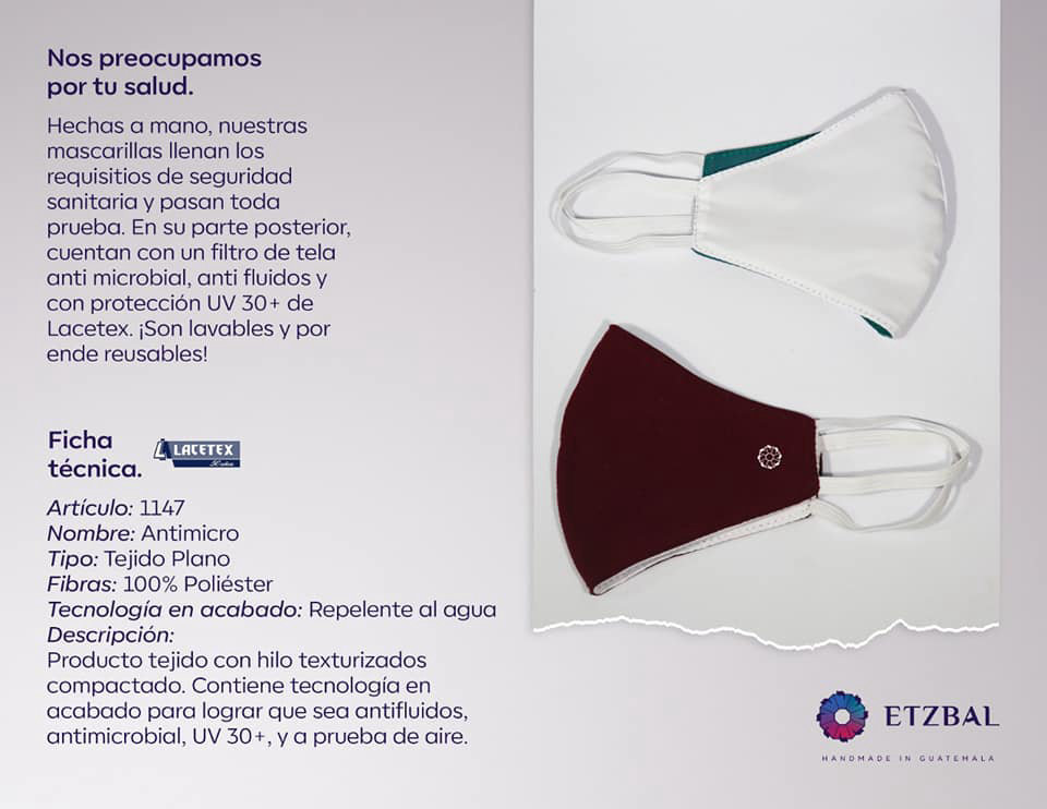 3 Pack Mascarillas Lavables Y Reusables  - Personaliza Colores Y Tallas